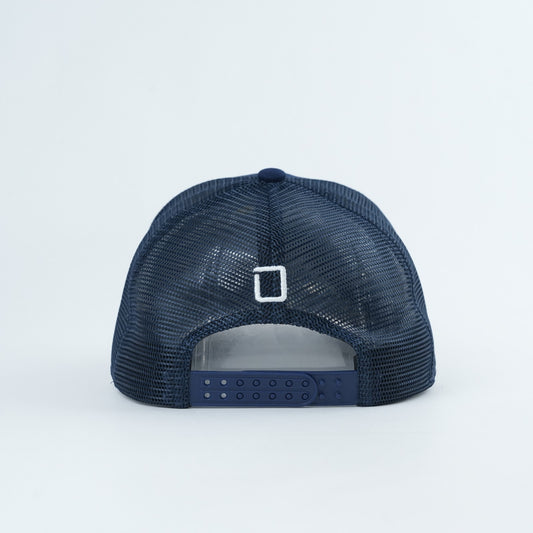 O LOGO CAP NAVY WHITE O