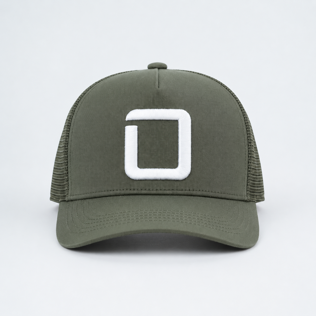 O LOGO CAP KHAKI WHITE O