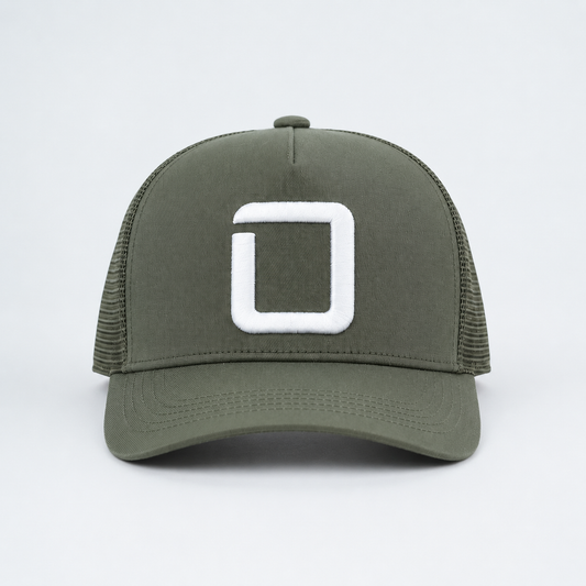 O LOGO CAP KHAKI WHITE O